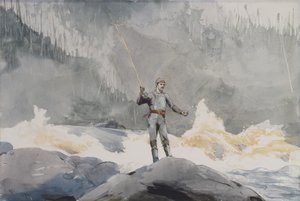 鋳造、1897 作： Winslow Homer